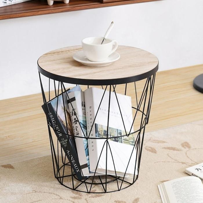 Meja Tamu Minimalis Modern INFORMA Meja Teras Kafe/Ruang Tamu/Kamar