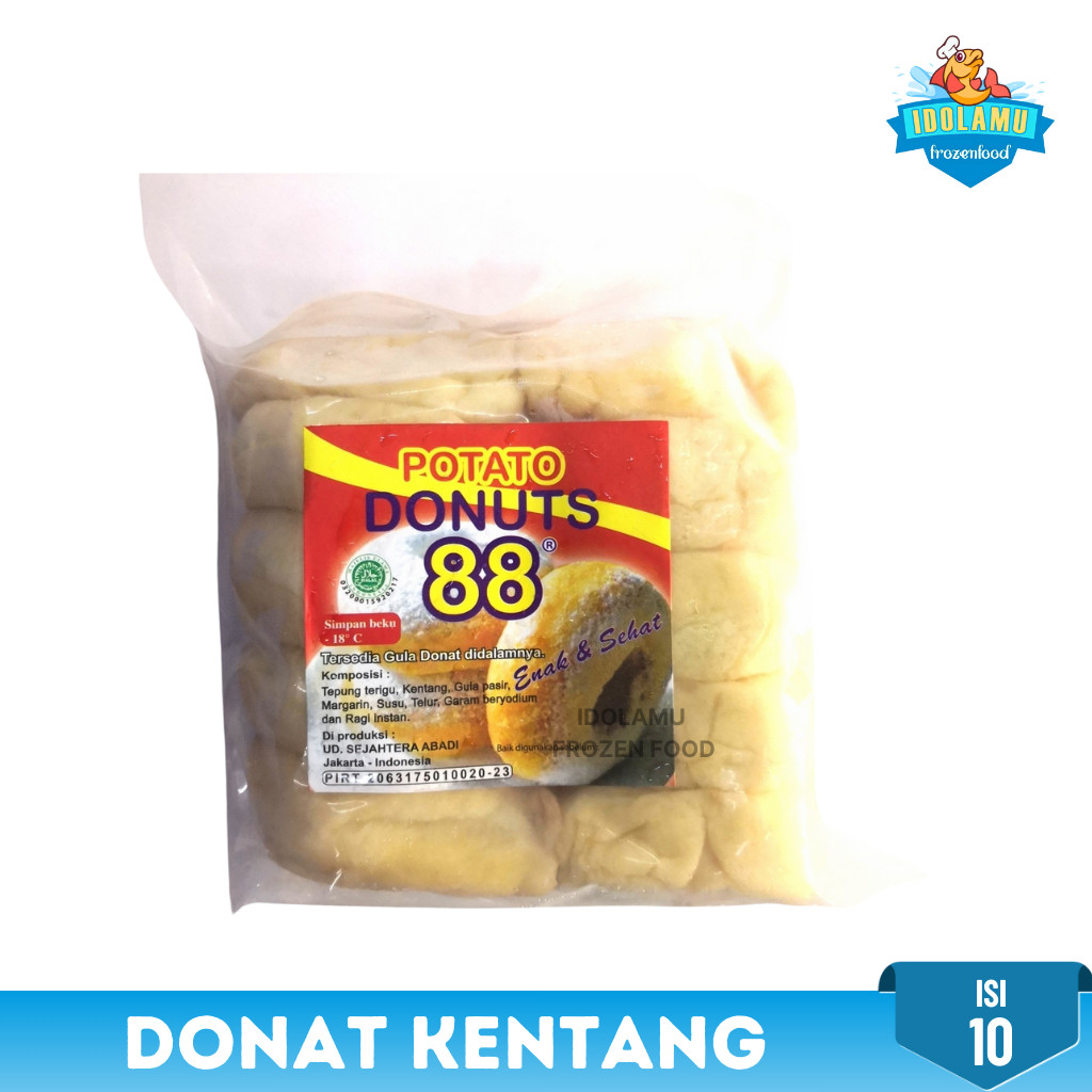 

88 donat kentang aneka rasa potato donut gula cokelat roti goreng