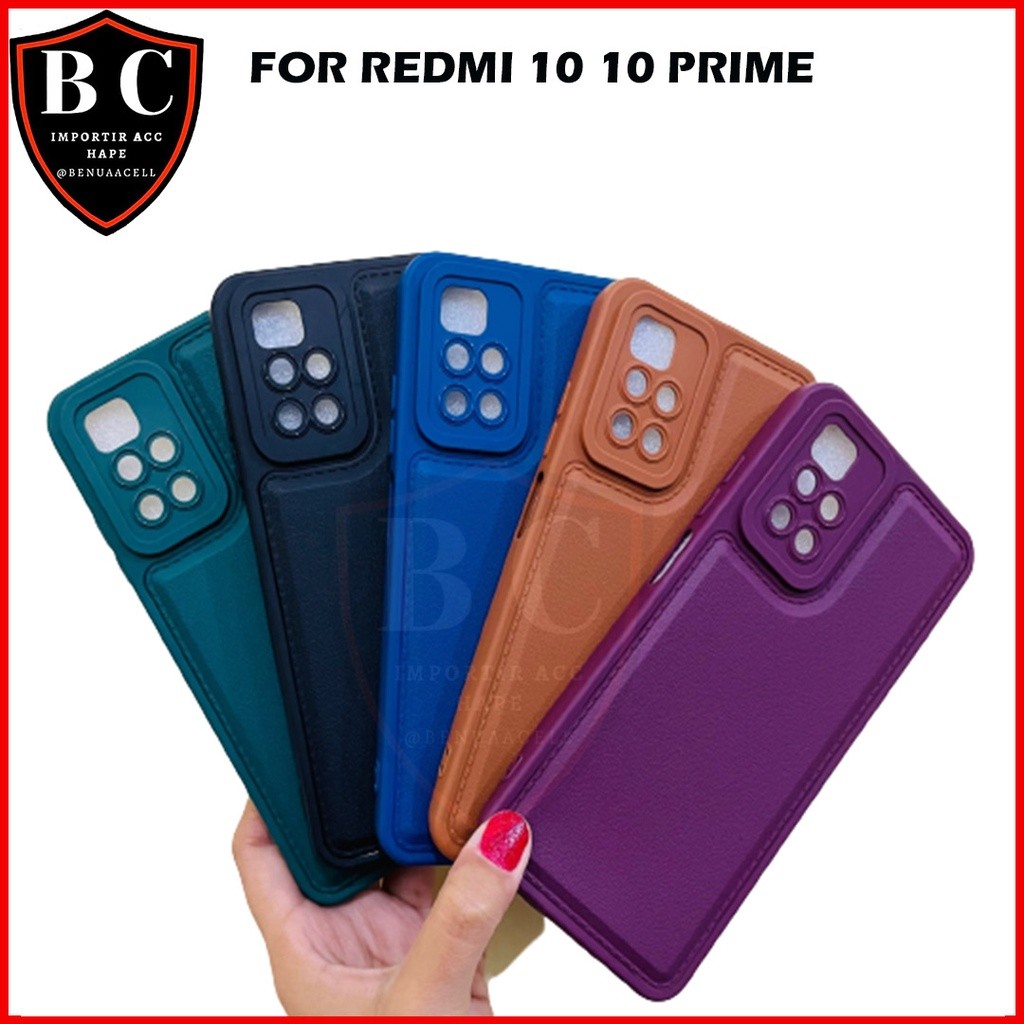 CASE REDMI 10 - CASE LEATHER PRO XIAOMI REDMI 10 10 PRIME REDMI 10 5G - BC1