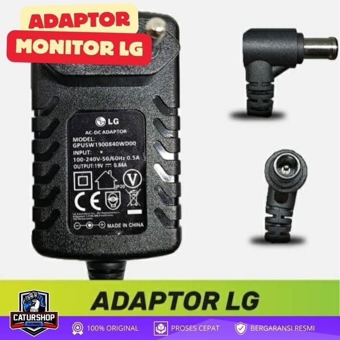 Adaptor LCD/LED Monitor LG 19V - 0,84A 19V Support Monitor LG