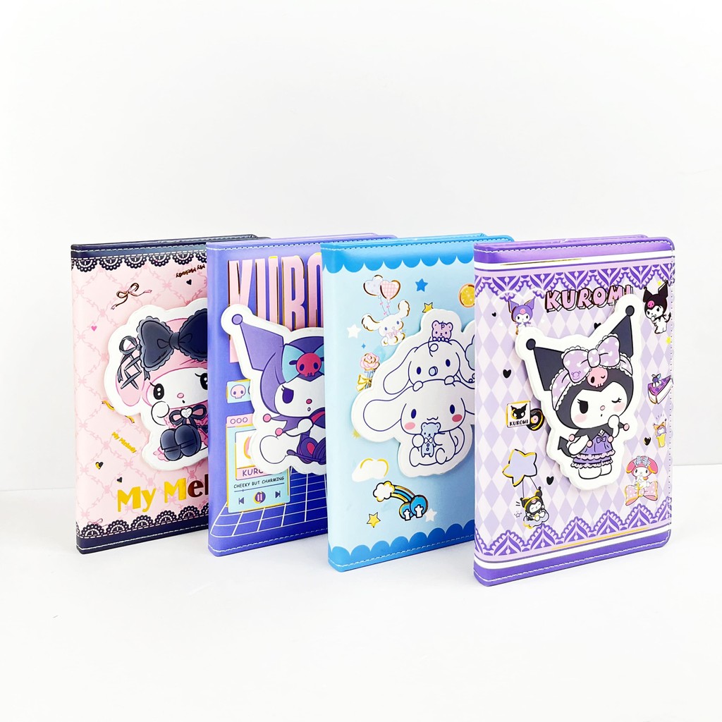 

Notebook Diary Notepad Buku Tulis Sanrio Spinning Cute Ukuran A5 - B2-11