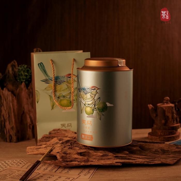 

(GRADE 1) Teh Pu er Jeruk/ORANGE PU ERH Yue Bao Tang Tian Ma - 250 gr