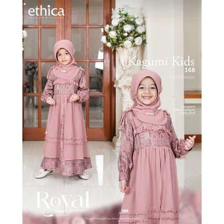 ETHICA GAMIS ANAK KAGUMI KIDS 168 PUNCH PAPAYA