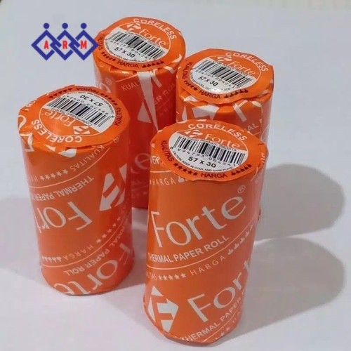 

Kertas Thermal Paper Forte 57X30 CORELESS (1 PCS) + Best Seller