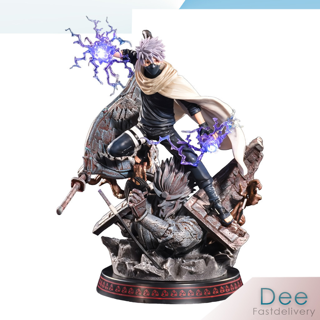 Kakashi Hatake Beheading Sword Luminous Naruto Shippuden 30cm Action Figure PVC D-YLG131