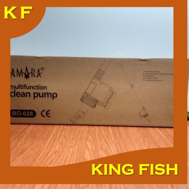 CLEANER PUMP AMARA BO 028 PEMBERSIH AQUARIUM AMARA AUTOMATIC CLEANER