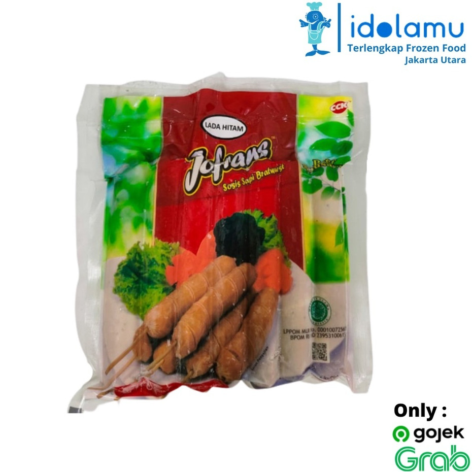 

Jofrans Sosis Sapi Lada Hitam 7/500 Gr