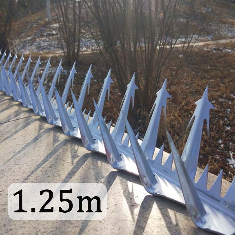 BUPESHOP 1.25m Kawat Wall Spike Anti Maling Wall Spike Wall Spike Anti Maling Panjat
