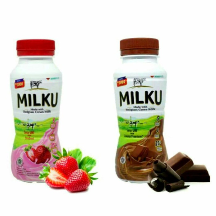 

Milku Susu Botol UHT 200ml