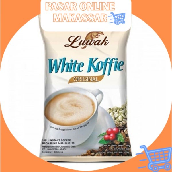 

Luwak White Coffee Sachet 10x20 gr