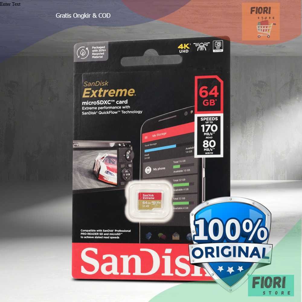 SanDisk Extreme microSDXC V30 A2 U3 (1 TB)