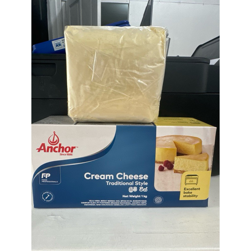 

Anchor cream cheese repack 500gr -+ -- INSTANT ONLY