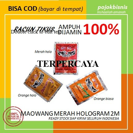 [COD]RACUN TIKUS MAO WANG anti tikus pembunuh tikus pembasmi tikus maowang (JM104) TERPERCAYA