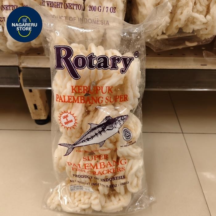 

Rotari kerupuk palembang super (super palembang fish crackers) 150gr