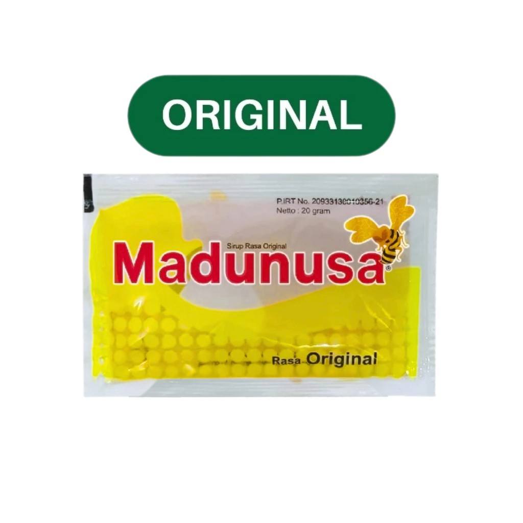 

MADU Nusantara MADUNUSA 1 Sachet Netto : 20gr