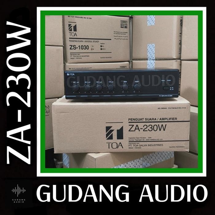 Amplifier Ampli Toa daya 30 watt untuk Masjid Muhola Gedung Original