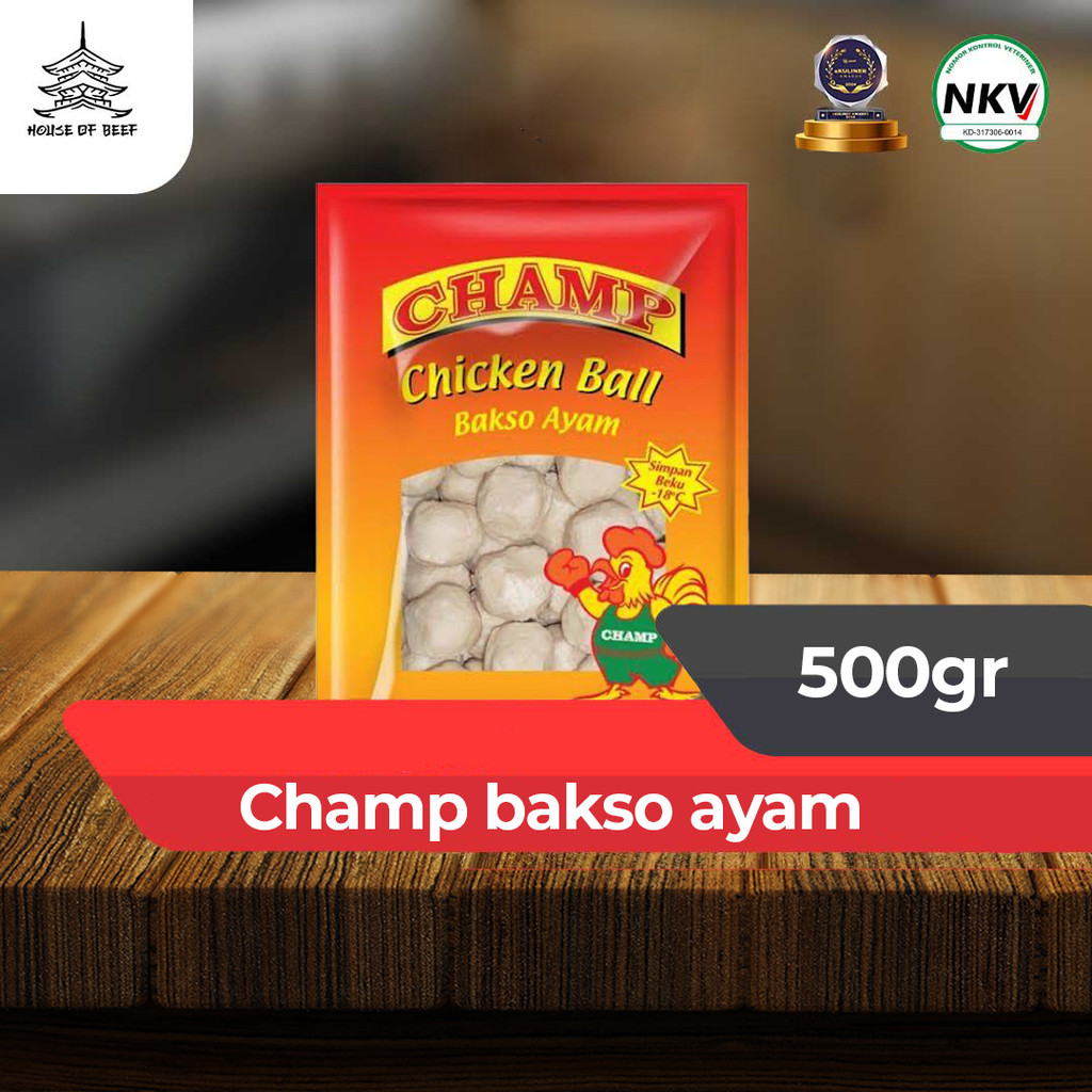 

Champ bakso ayam 500GR