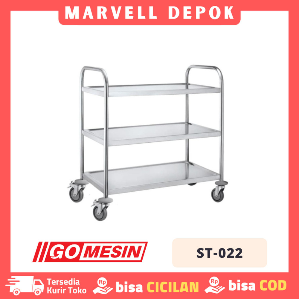 Troli Gomesin ST 022 Troli Makanan Dan Minuman