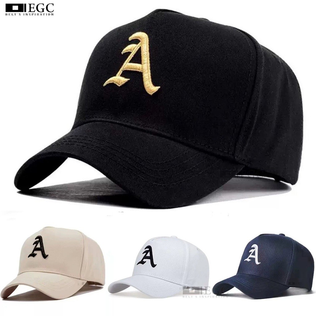 Topi Baseball Pria & Wanita Snapback LOGO A BESAR / Topi Baseball - MF-202