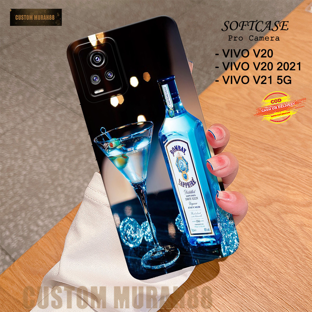 Case Vivo V20 / V20 2021 & V21 5G Terbaru - Fashion Case MINUMAN - Casing Hp Vivo V20 / V20 2021 & V