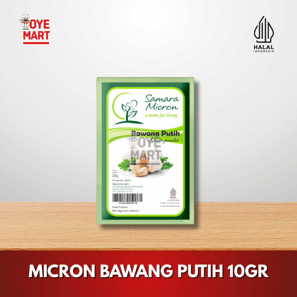 

MICRON BAWANG PUTIH 10GR/BAWANG PUTIH BUBUK