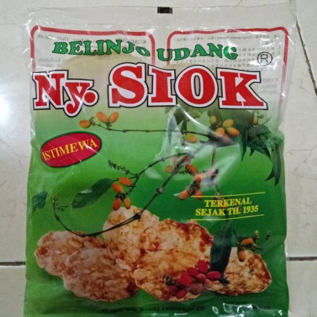 

Emping Belinjo Udang Ny Siok