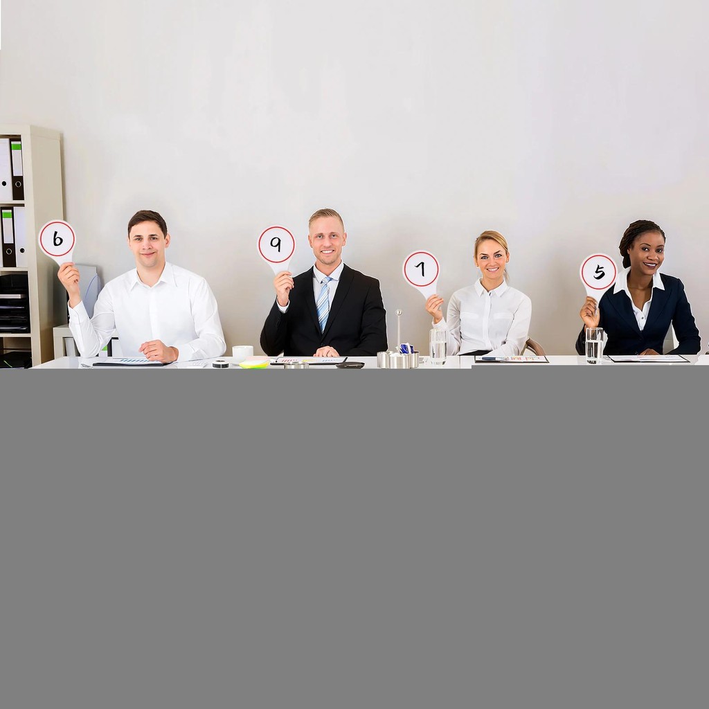 

Student Whiteboards Dry Erasable Paddle Signs Panels Voting Board Kids Writing Blank Handheld Flexible Smooth