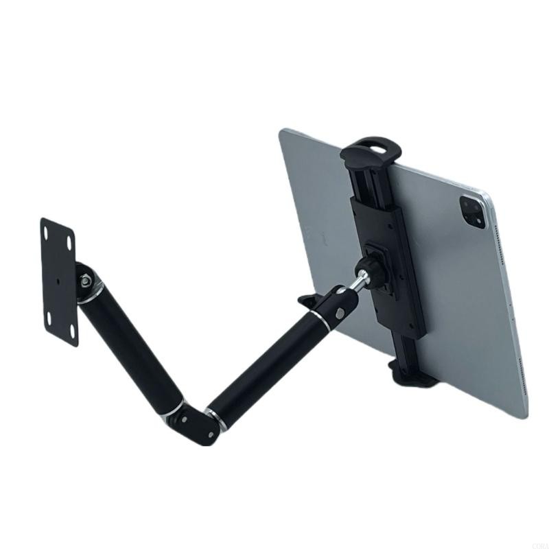 Adjustable Vertical 2 Section Tablet Wall Mount Large Size Tablet Wall Holder