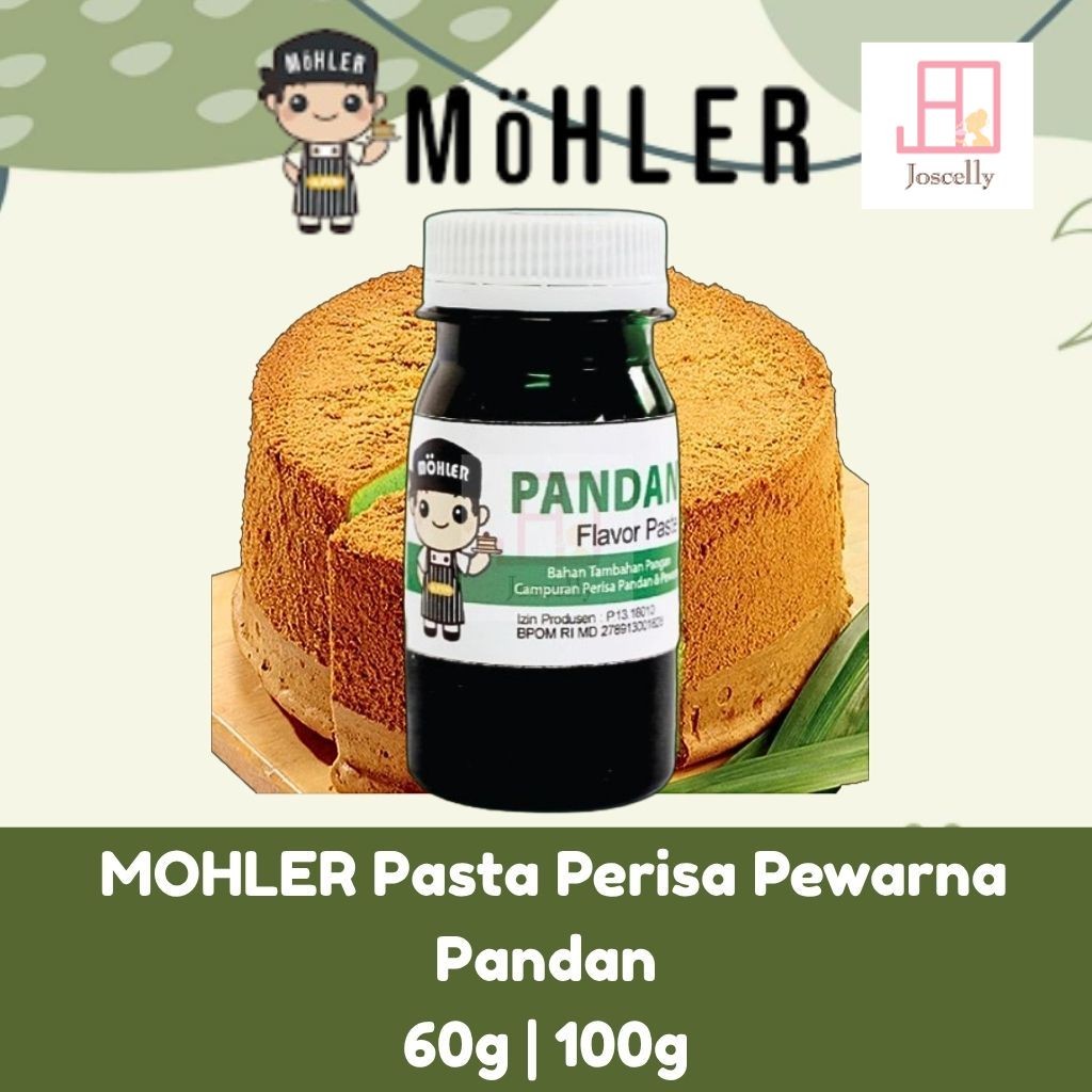 

JOSCELLY.ID MOHLER Pasta Perisa Pewarna Pandan