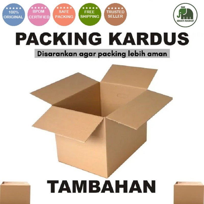 

֍SEHATI֎ KARDUS PACKING ⚠️HANYA u TAMBAHAN PACKING KOSMETIK⚠️ tidak dijual terpisah