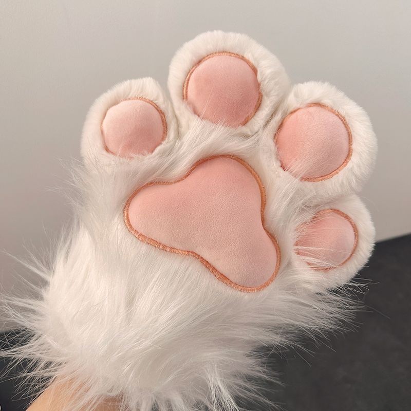 Kig Fursuit Kigurumi Furry Cat Paw Gloves Cosplay Costume Wearable Furry Fursuit Animal Cat Paw Comi