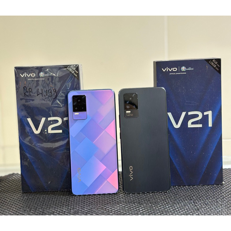 Vivo V21 4G | 5G Ram 8/128GB | Ram 8/256GB Second Resmi