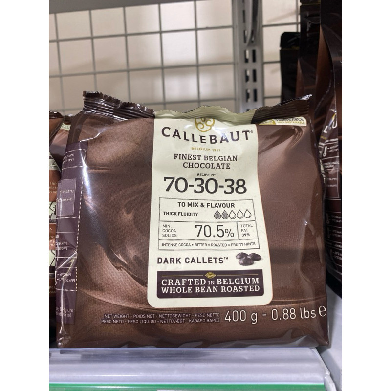 

callebaut 70.5% 400gr