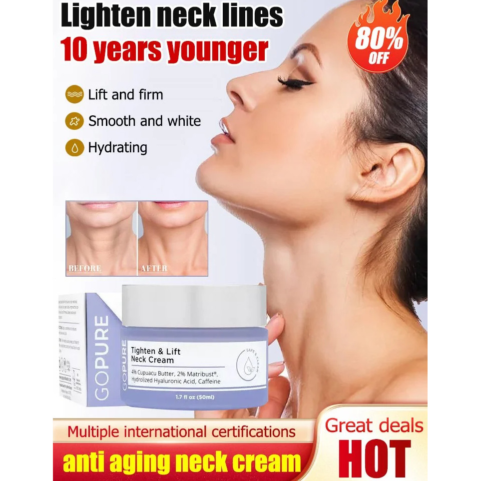 Krim Pengencang Leher Krim Pengencang Anti Penuaan Krim Pengencang Leher