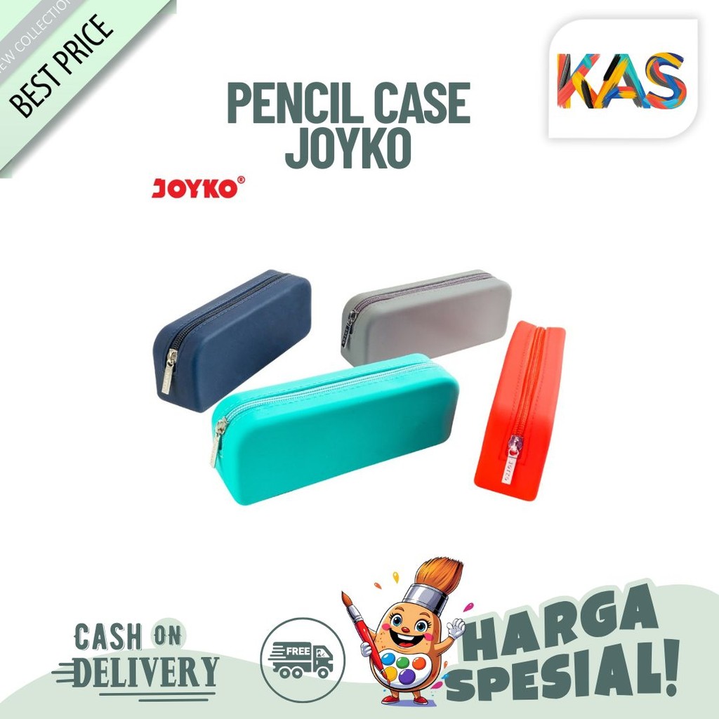 

Tempat Pensil Kotak Pensil Joyko PC-5002 Ukuran Medium 1 Bahan Silicon Pencil Case Praktis