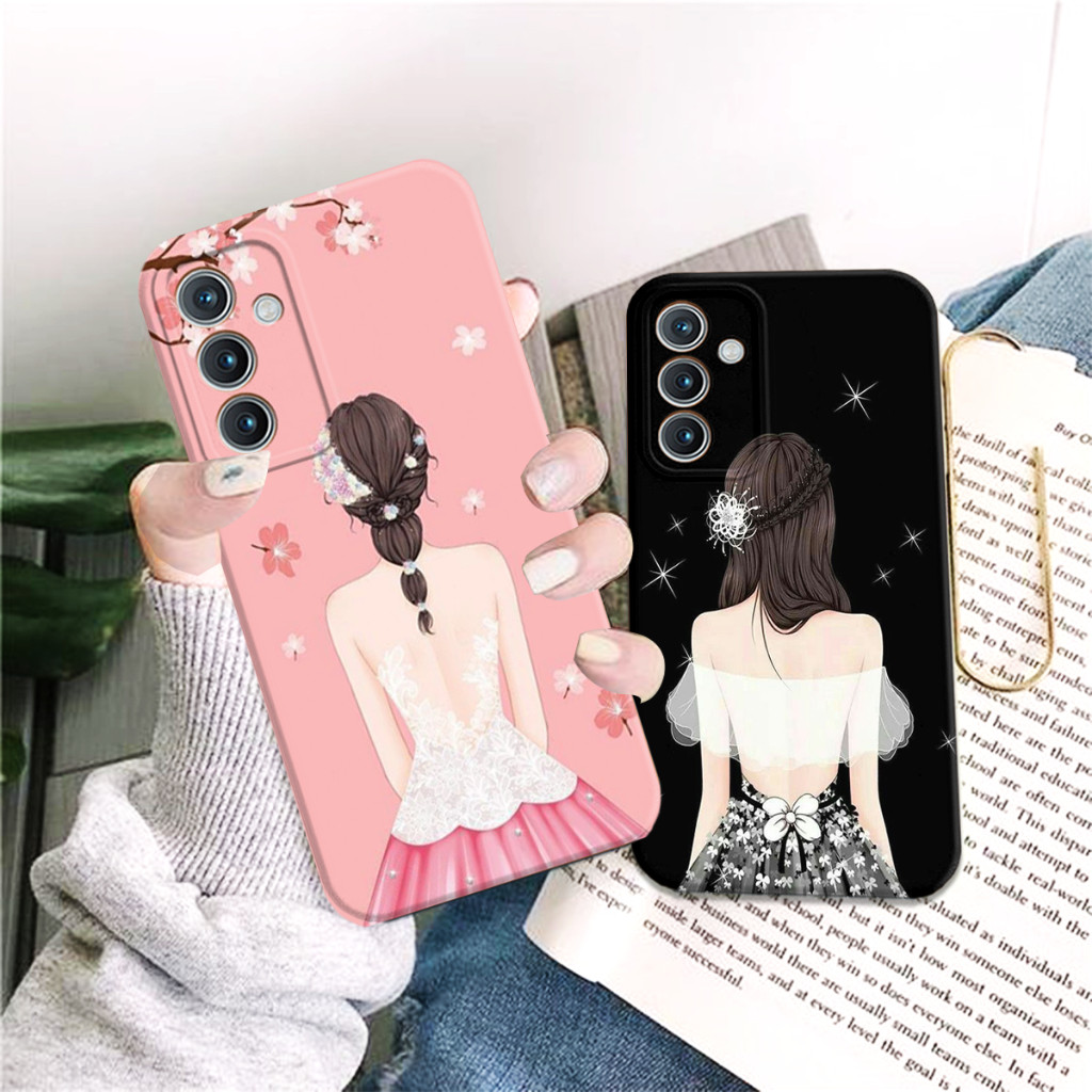 [SM6] CASE SAMSUNG A04S/A13 5G Motif Wanita cantik Aesthetic - case aesthetic - case cewe - case ele