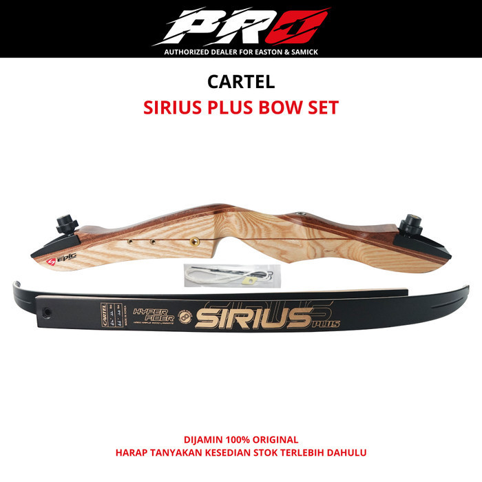 Busur Cartel Sirius Plus Bow Set / Busur Panahan / Busur Standard BowCO