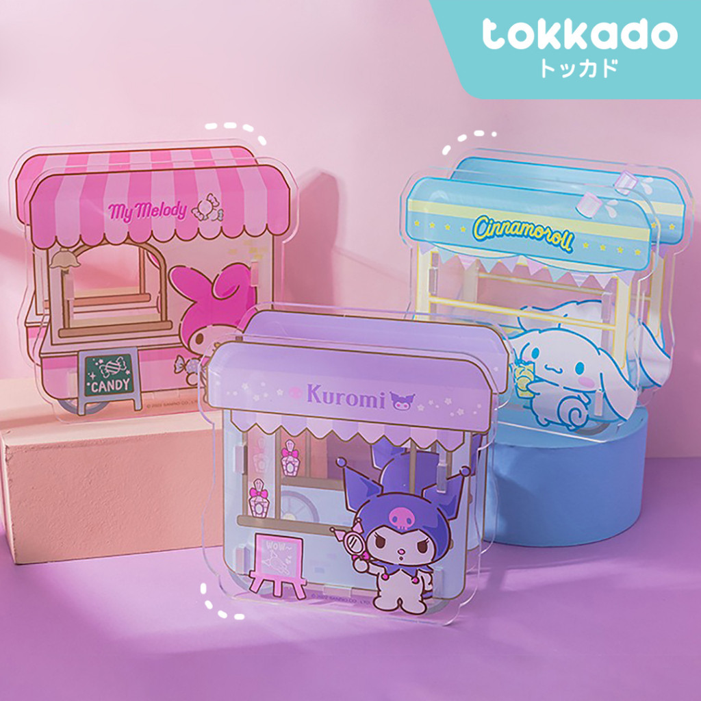 

TOKKADO Sanrio Mise Desk Pen Holder Tempat Pulpen Alat Tulis DIY Lucu
