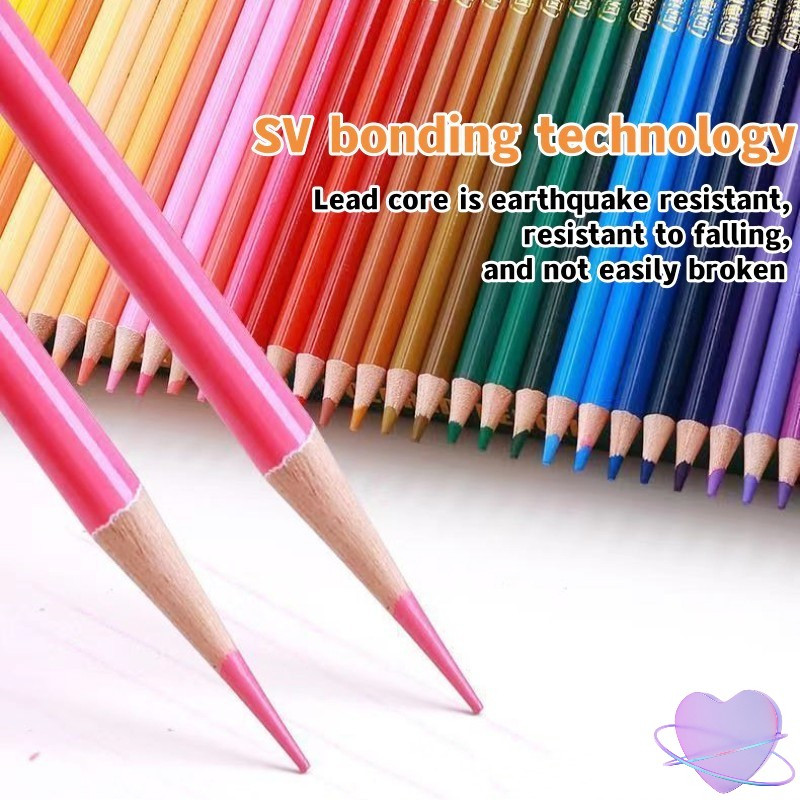 

48/72/120/150/200 Colors OBOS Professional Color Lead OilColor Set Colored Pencils Art Supplies Oil