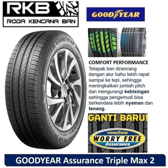 Ban mobil GoodYear ASSURANCE TRIPLEMAX ATM 185/55 R15