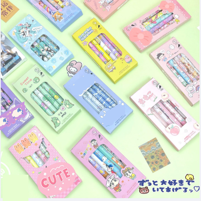 

PULPEN KARAKTER ANIME / COD PULPEN GEL MEKANIK ISI 6 PCS Sanrio GAME GENSHIN IMPACT, ANIME HATSUNE MIKU & LOOPY CUTE