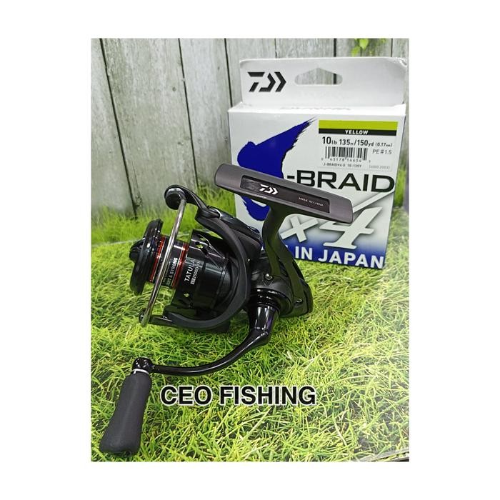 Paket Reel Daiwa Tatula LT 2500 DXH Free PE Daiwa Jbraid