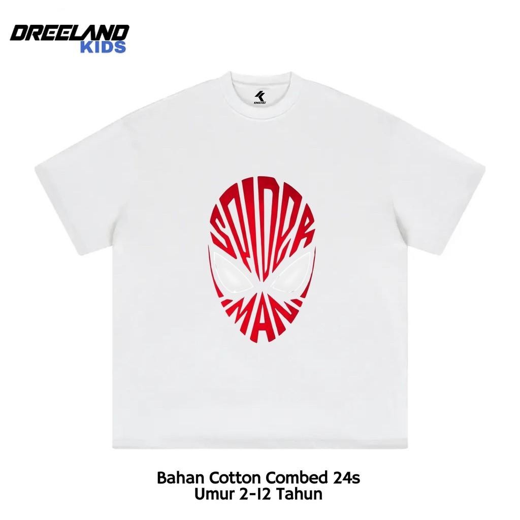 Dreeland Kids Kaos Anak Baju Anak Spiderman / Kaos Tshit Marvel Avengers Anak Laki Laki Perempuan