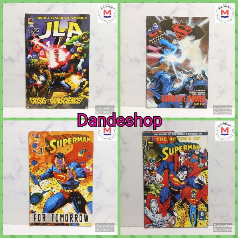 Komik Superman JLA by PMK Comics