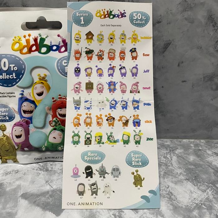 OddBods Series 1 Blind Bag Brand New Bisa Pilih Part 3 Rare Chase