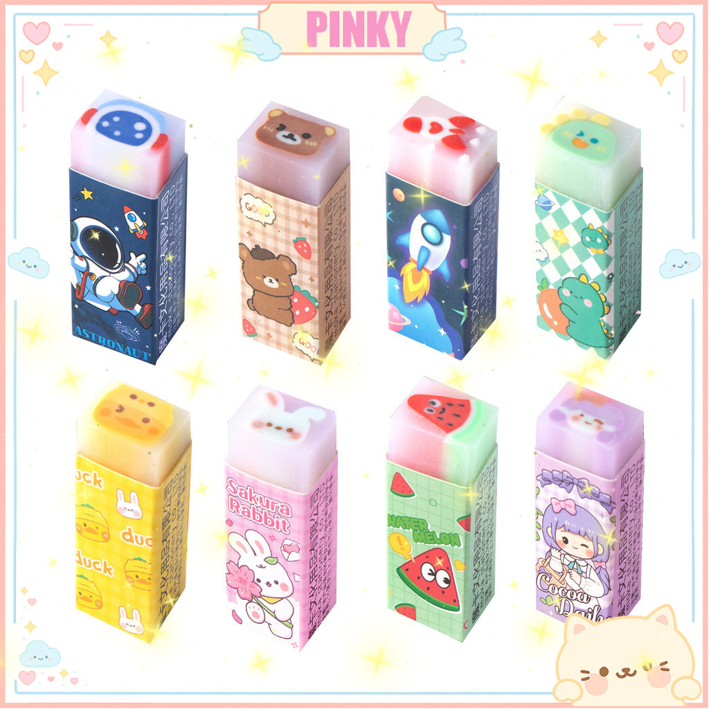 

COD PENGHAPUS PENSIL SUPER CLEAN MOTIF KARTUN KAWAII