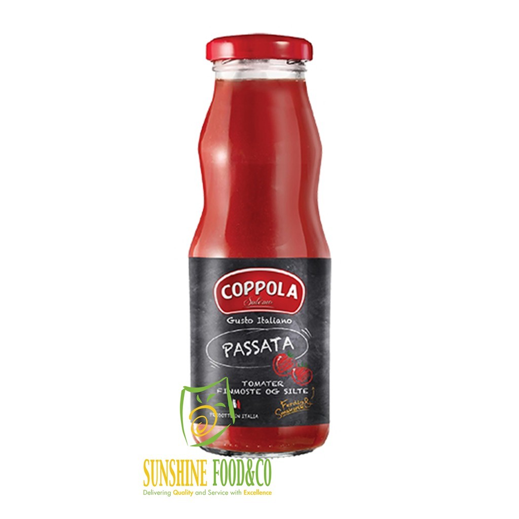 

Coppola Passata Sieved Tomatoes 350gr