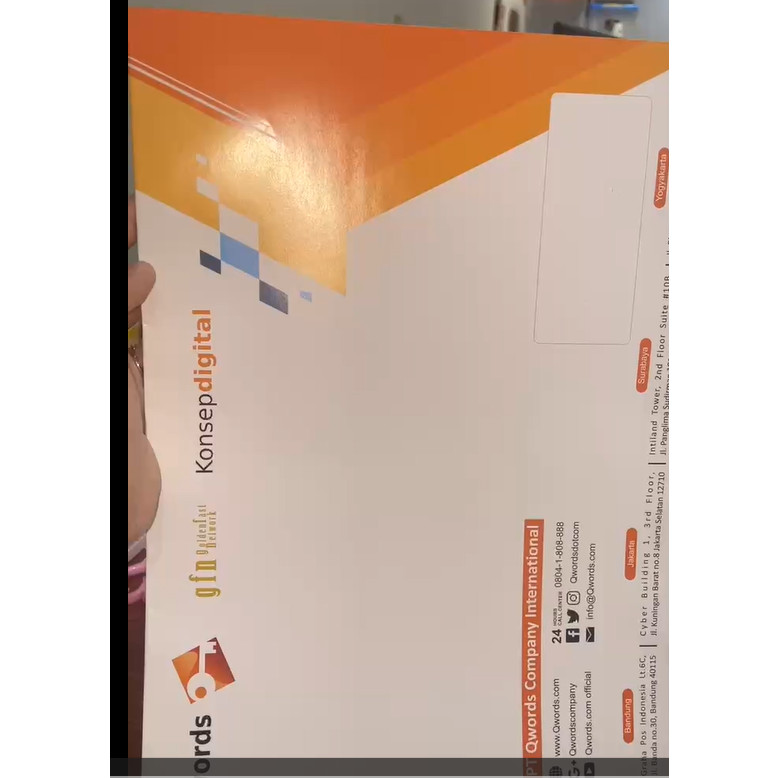 

Amplop Besar Perusahaan Full Colour Ukuran 24x35 cm bahan art paper, Minimum 1000 lbr