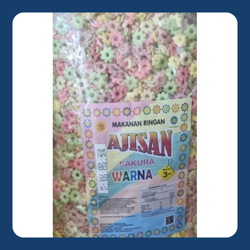 

Bunga warna sakura 3kg