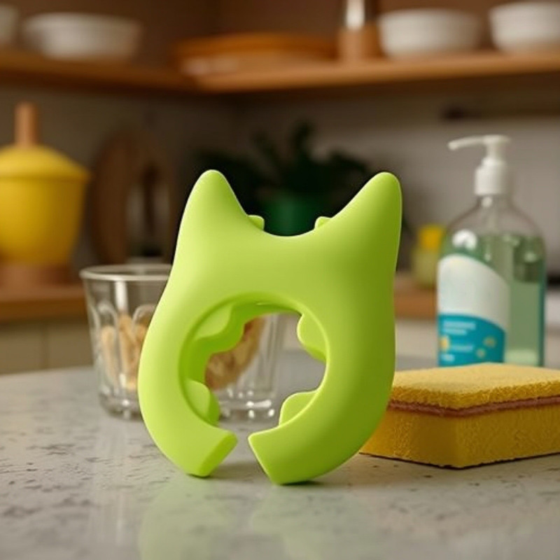 

Dapur kompor silikon spatula rak penyimpanan rak sendok spatula cutenery